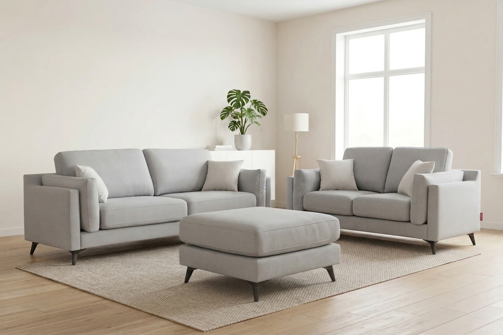 2+3 Seater Sofa + Stool (ML3731)